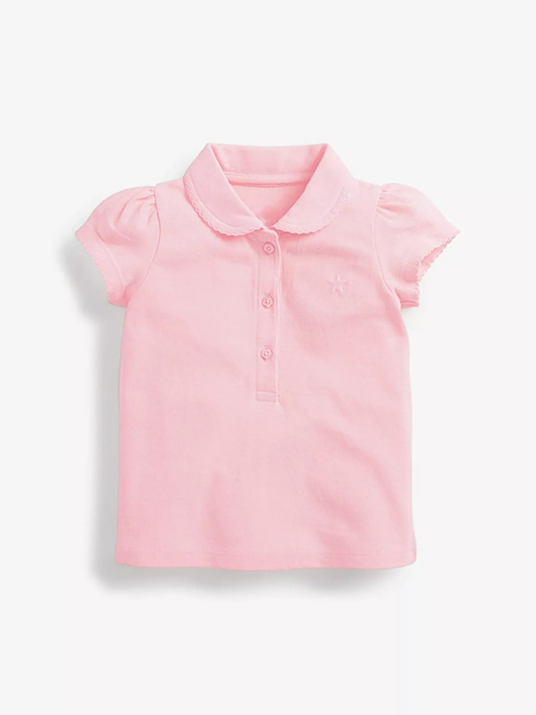 Button Collar Polo — minimerri kids' top