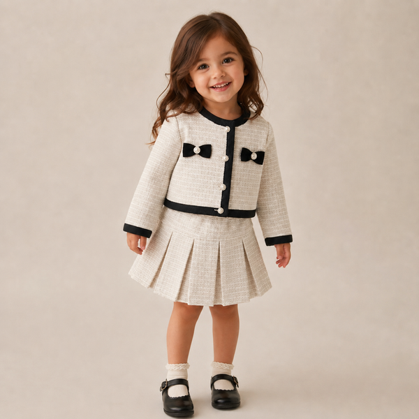 Tweed Jacket & Skirt Set