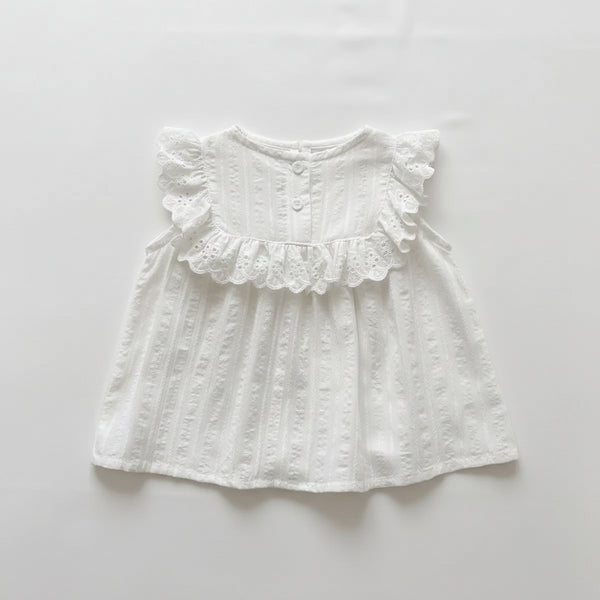 Lace Doll-Collar Blouse
