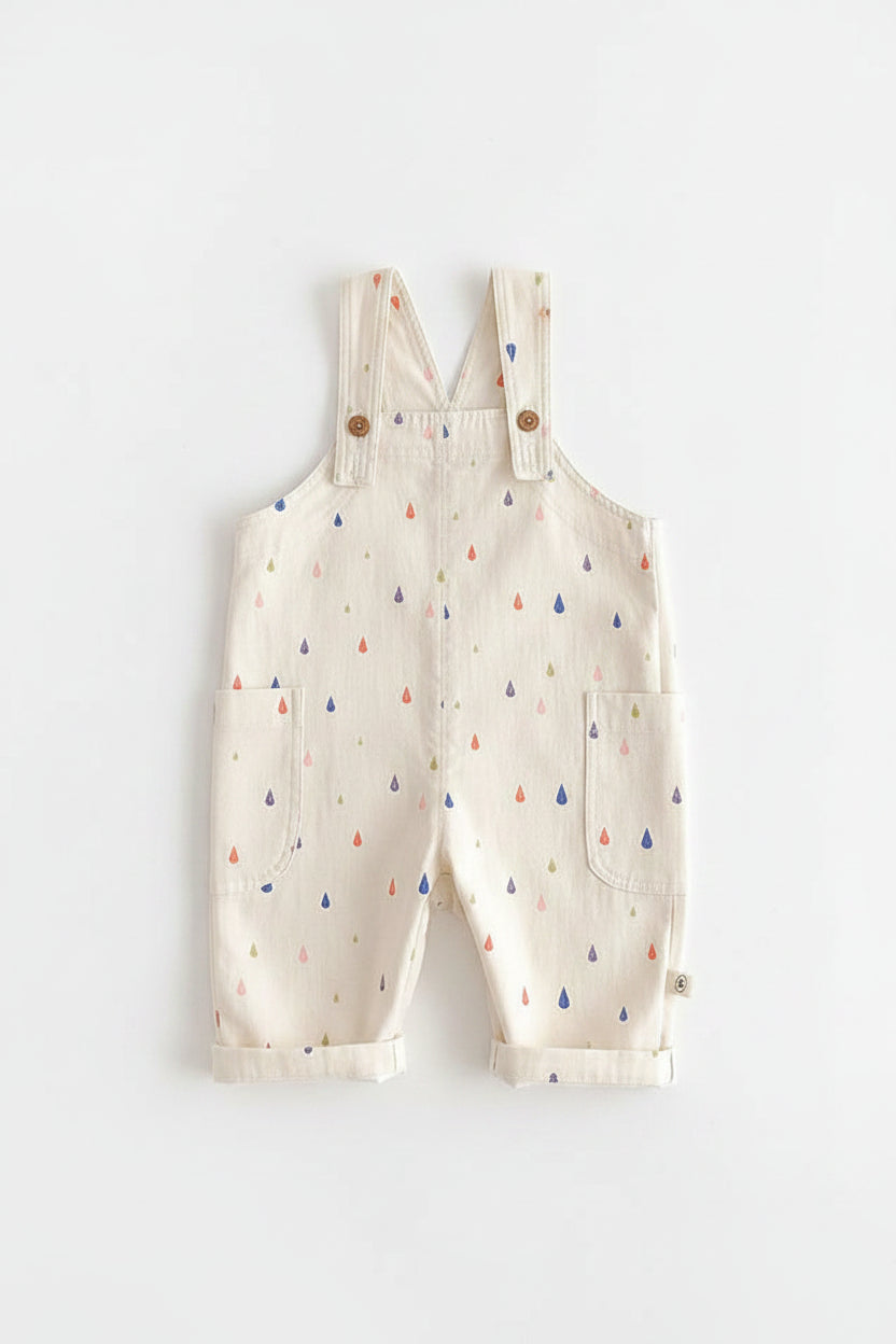 Polka Dot & Stripe Overalls — minimerri kids' overalls
