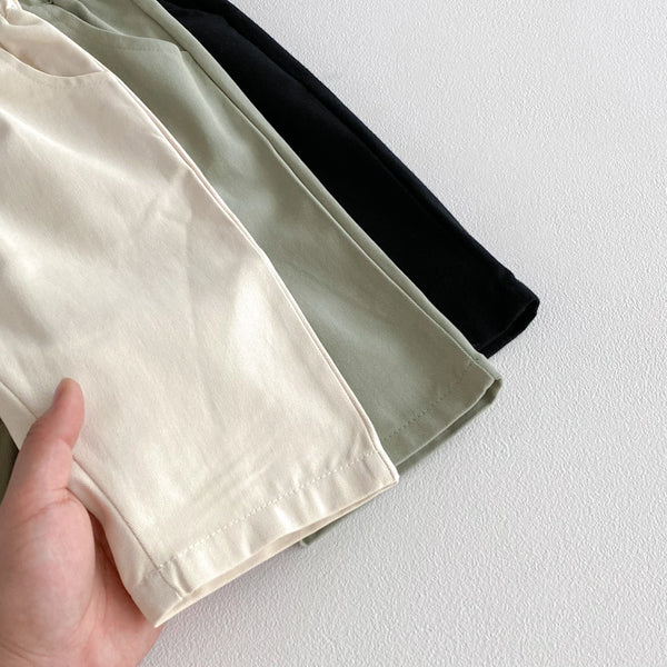 Solid Casual Long Pants — minimerri kids' bottoms