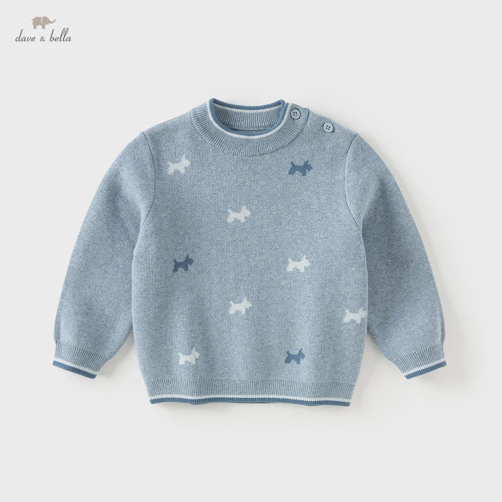 Soft Cotton Knit Sweater