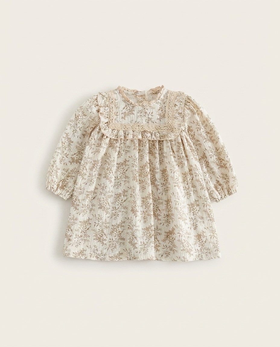 Lace Petal Dress front — minimerri