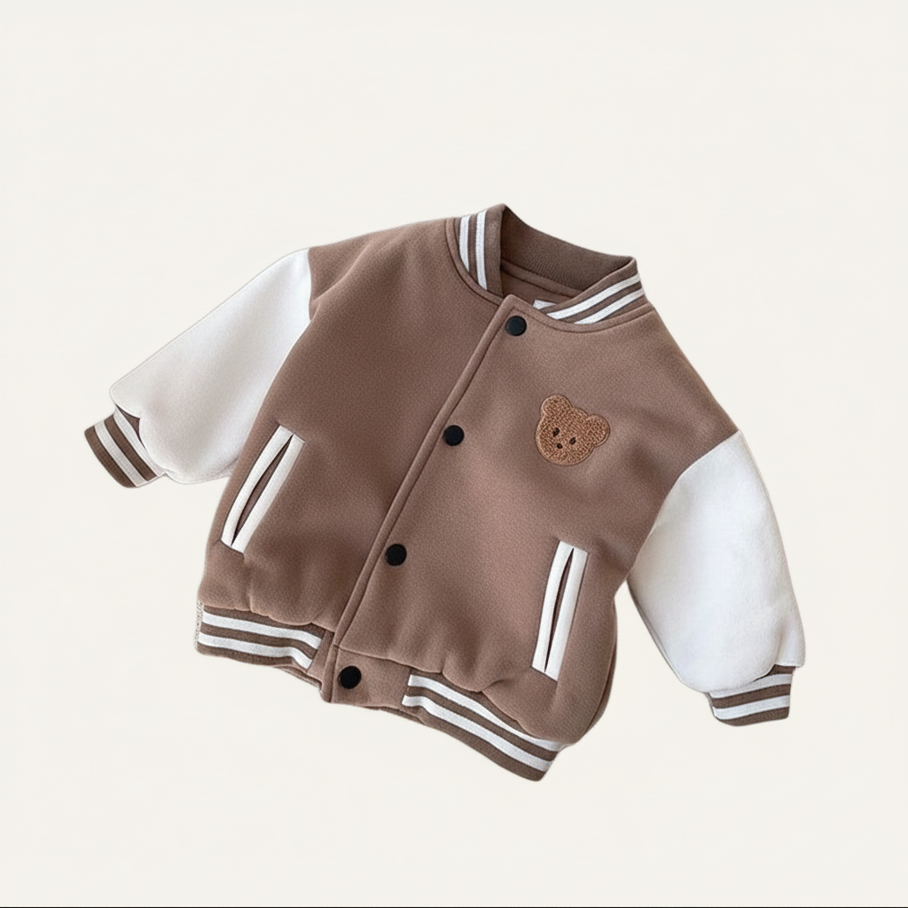 Honey Bear Fleece Jacket camel
