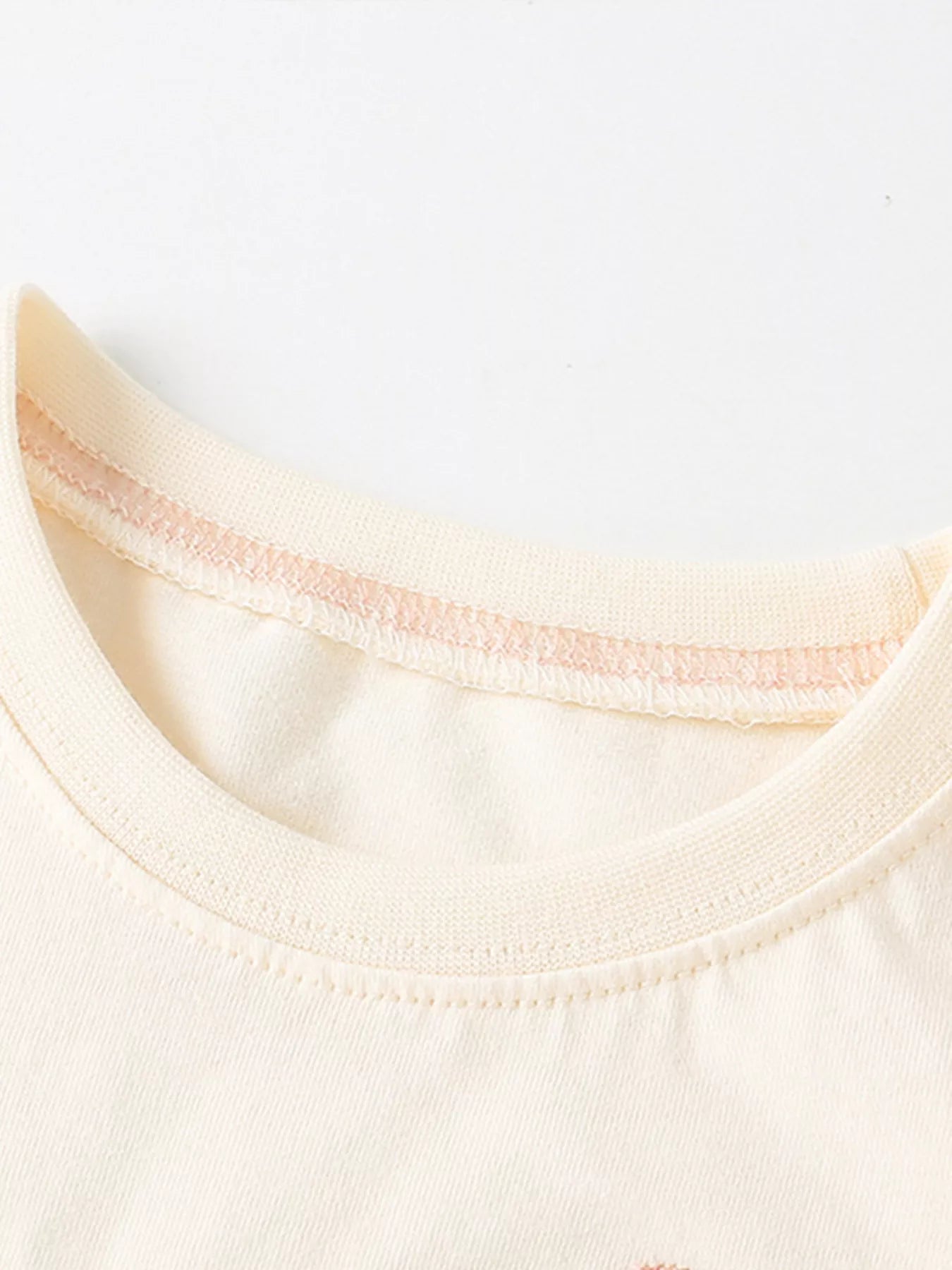 Artistic Applique Short Sleeve T-Shirt — minimerri kids' top
