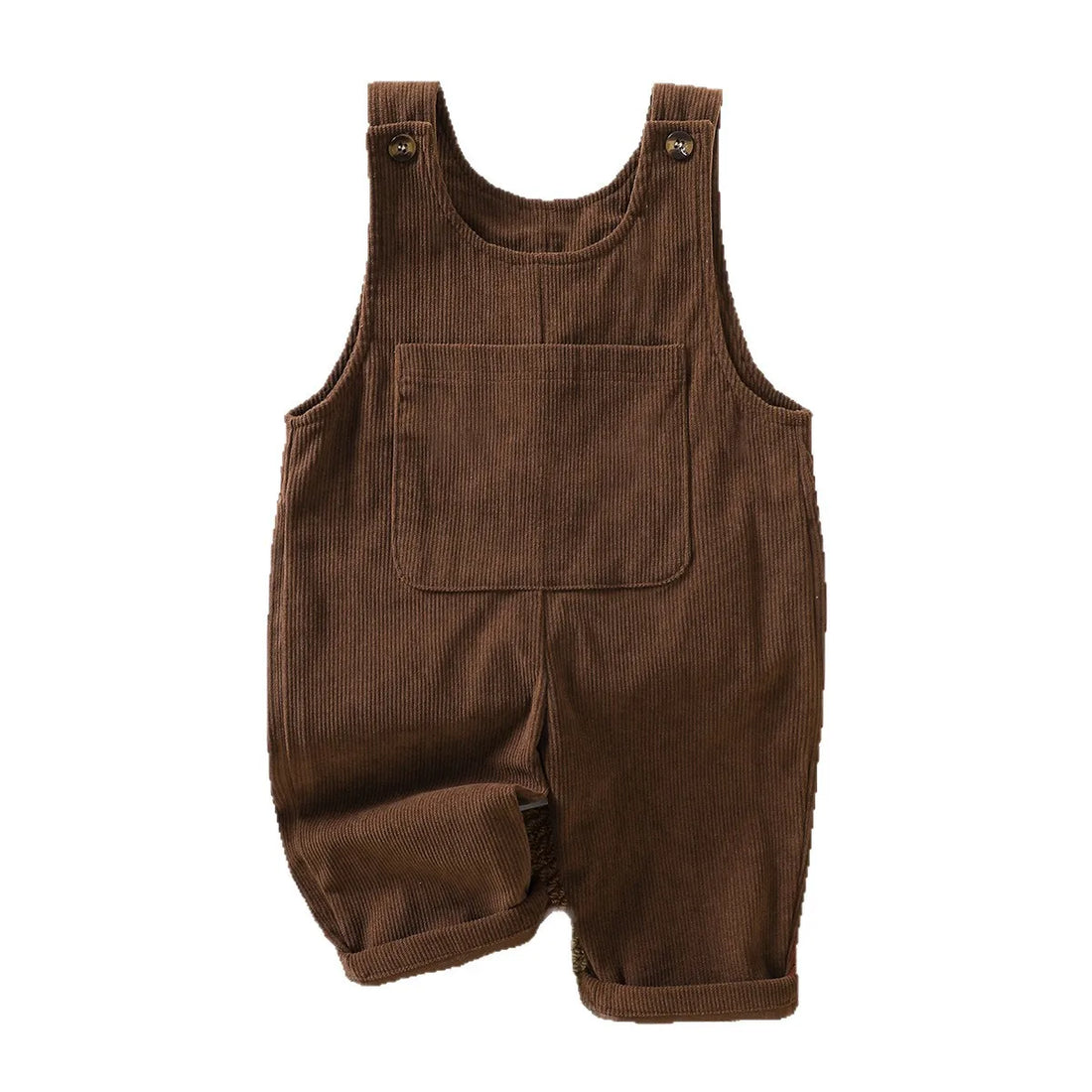 Shoulder Button Casual Overalls — minimerri kids' overalls