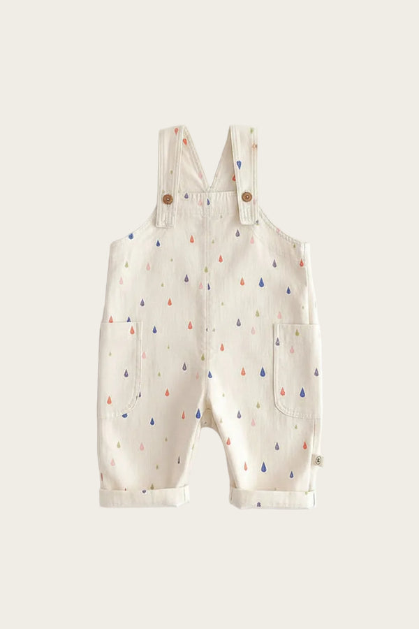 Polka Dot & Stripe Overalls — minimerri kids' overalls
