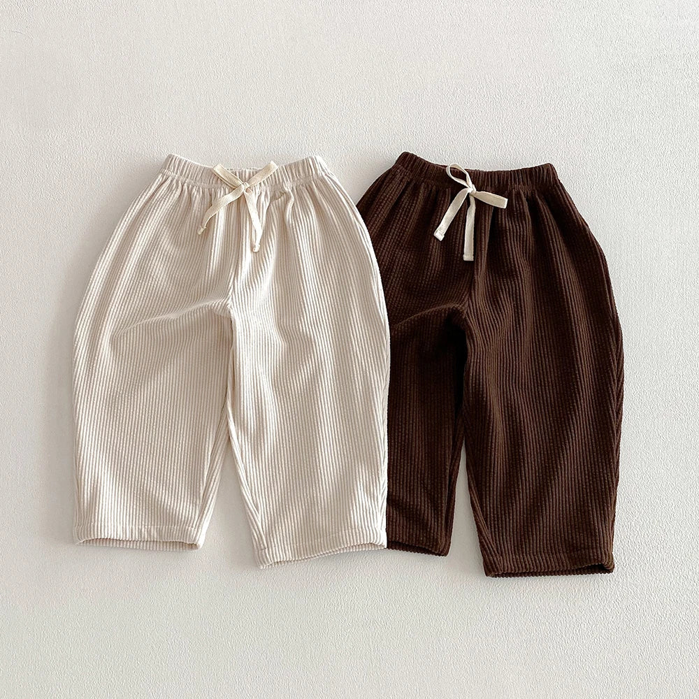 Corduroy Pocket Pants — minimerri kids' pants
