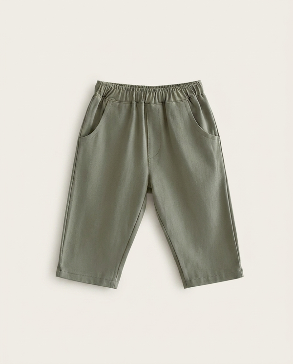 Scout Pants olive green — minimerri