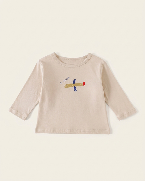 Saturday Cartoons Tee cream airplane — minimerri