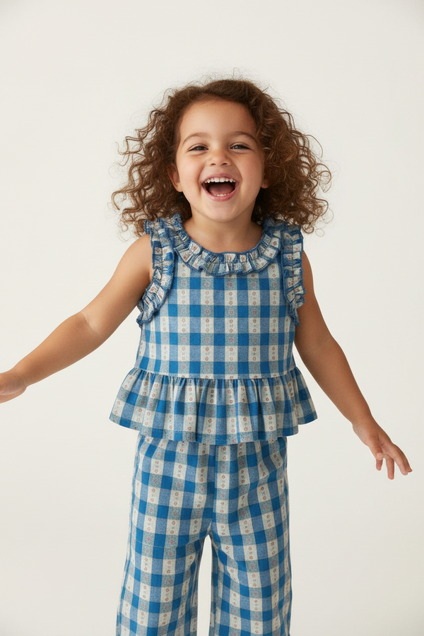 Harbour Plaid Set