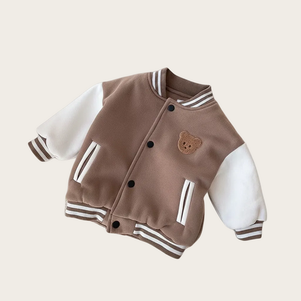 Honey Bear Fleece Jacket camel