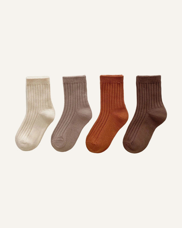 School Run Socks 4 pack studio shot